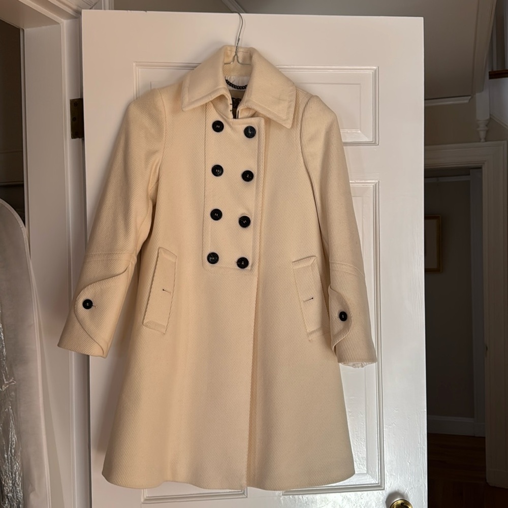 EUC Burberry London peacoat sz 2